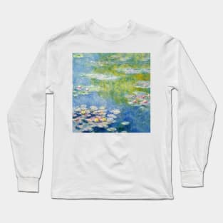 Waterlilies - Claude Monet Long Sleeve T-Shirt